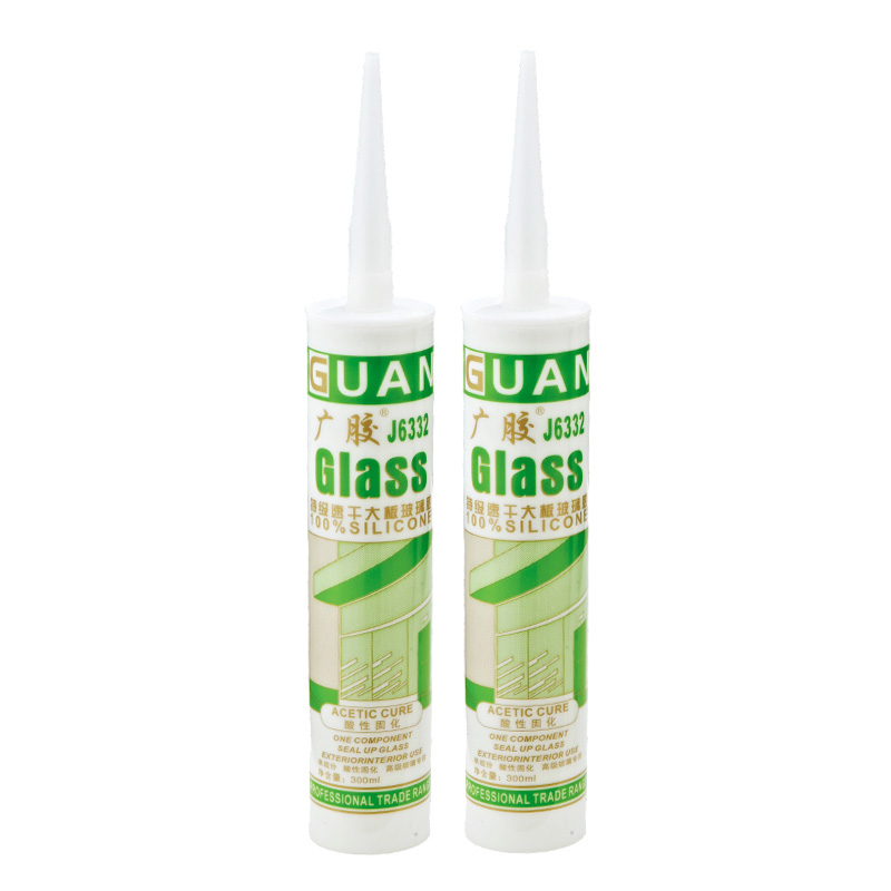 Guangjiao J6332 Selante de silicone de vidro de cura rápida premium para painéis grandes